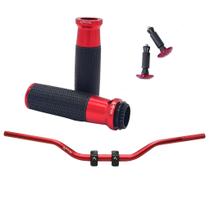 Kit Manopla Peso Guidão Trail Lander Crosser Xtz Xre Bros Falcon Tornado