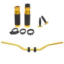 Kit Manopla Peso Guidão Trail Tornado Xtz 125 Xtz 150 Crosser Xtz 250 Lander