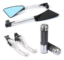 Kit Manopla Retrovisor Manete Falcon Bros Tornado Sahara Xre