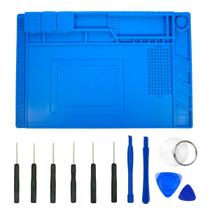 Kit Manta Antiestática 45x30cm + Chaves De Precisão 11 Peças Kit Manta Antiestática 45x30cm + Chaves De Precisão 11 Peças