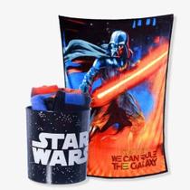 Kit Manta + Balde Star Wars Disney 10140887 Zona Criativa - LC