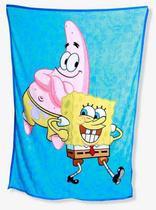 Kit Manta com Balde de pipoca Bob Esponja Nickelodeon