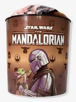 Kit Manta com Balde de pipoca Disney Mandalorian licenciado