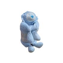 Kit Manta com Bichinho Urso Pelúcia Bebe Infantil