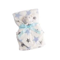 Kit Manta Fleece de Bebê + Naninha Têxtil Arte