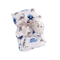 Kit Manta Fleece de Bebê + Travesseiro de Pescoço Têxtil Arte