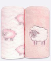Kit Manta Infantil Sleep Ovelhinha Andreza 2 Peças