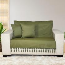 Kit Manta Para Sofá Xale Protetora Luxo Com 2 Capas de Almofadas Decorativas Kit Manta Para Sofá Xale Protetora Luxo Com 2 Capas de Almofadas Decorativas