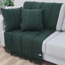 KIT MANTA SOFA TRICO DECORATICA 150X90cm +2 CAPA DE ALMOFADA KIT MANTA SOFA TRICO DECORATICA 150X90cm +2 CAPA DE ALMOFADA