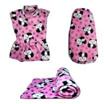 Kit Manta, Vestido E Suéter De Inverno - Gg Kit Manta, Vestido E Suéter De Inverno - Gg