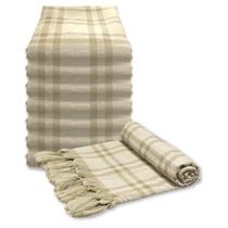 Kit Manta Xale de Sofá Grande 2,80 x 3,50 com 2 Capas de Almofadas