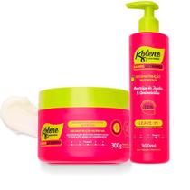 Kit Manteiga Acidificante Nutritiva Kolene Danos Extremos 300g + Leave-In Kolene Danos Extremos 300ml Kit Manteiga Acidificante Nutritiva Kolene Danos Extremos 300g + Leave-In Kolene Danos Extremos 300ml