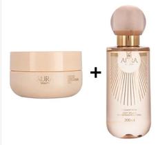 Kit Manteiga Corporal E Body Splash Aura Beauty Jade Picon Radiant Hera