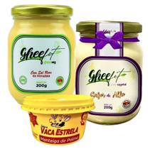 Kit manteiga ghee + manteiga vaca estrela tradicional Kit manteiga ghee + manteiga vaca estrela tradicional