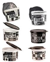 Kit Mantimentos Pop Box - 5 Peças / Arroz 2kg TUPPERWARE