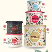 Kit Mantimentos Tupperware