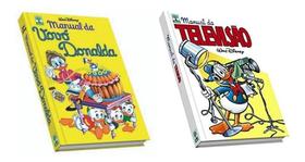kit Manual da Vovó Donalda & Manual da Televisão Disney Edição de Colecionador Capa Dura - Abril