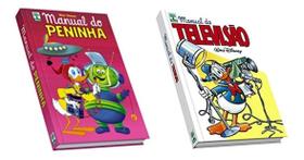 Kit Manual do Peninha & Manual da Televisão Disney Edição de Colecionador Capa Dura