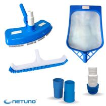 Kit manut piscina peneira/aspirador netuno
