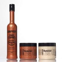 Kit Manutenção Açúcar 3itens Coiffer Maciez e Brilho Kit Manutenção Açúcar 3itens Coiffer Maciez e Brilho