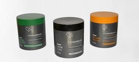 Kit manutenção, CronoMask (Nutrição 500g + Hidratação 500g + Reconstrução 500g)