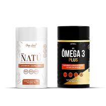 Kit Manutenção da Pele - 1 Pele Natú + 1 Ômega 3 Plus - Akiwell