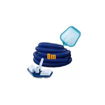 Kit manutenção de piscina aspirador asa delta peneira mangueira 8 metros Kit manutenção de piscina aspirador asa delta peneira mangueira 8 metros