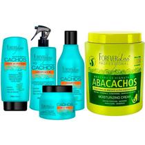 Kit Manutenção dos Cachos e Máscara Abacachos Forever Liss