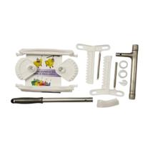 Kit Manutenção Espremedor Mop Carrinho Limpeza Bralimpia Kit Manutenção Espremedor Mop Carrinho Limpeza Bralimpia