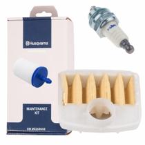 Kit Manutenção Filtros Vela Motosserra Husqvarna 353 Original Kit Manutenção Filtros Vela Motosserra Husqvarna 353 Original