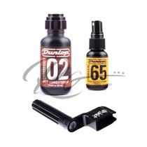 Kit manutenção guitarra baixo violao dunlop escala e corpo Kit manutenção guitarra baixo violao dunlop escala e corpo