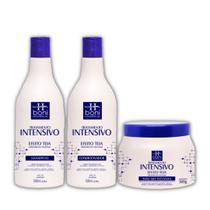 Kit Manutenção Hboni Efeito Teia 3x500ml