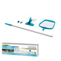 Kit Manutenção Para Piscina - Peneira E Aspirador Com Cabo Aluminio Intex Kit Manutenção Para Piscina - Peneira E Aspirador Com Cabo Aluminio Intex