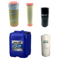 Kit Manutenção Preventiva Completa Compressor Rotativo de Parafuso Schulz - Srp 5060 FLEX