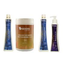 Kit Manutenção Progress + Máscara Sos De 1kg Midori