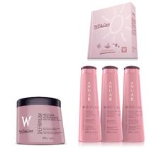 Kit Manutenção Self Care 900ml + Máscara Self Care 500g Kit Manutenção Self Care 900ml + Máscara Self Care 500g