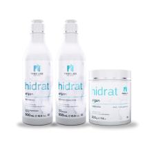 Kit Manutenção Shampoo, condicionador e máscara Hidrat Argan Kit Manutenção Shampoo, condicionador e máscara Hidrat Argan