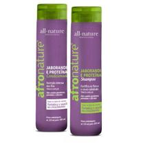 Kit Manutenção Shampoo E Condicionador Jaborandi Afro Nature