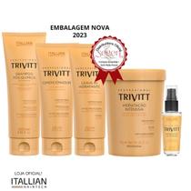 Kit Manutenção Trivitt + Máscara Hidratação + Reparador Pontas