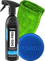 kit Manutenção Vitrificador Diminui Risco SiO2-Pro 500ml Vonixx