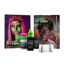 Kit Maquiagem Artística Zumbi Efeitos Especiais - Color Make Kit Maquiagem Artística Zumbi Efeitos Especiais - Color Make