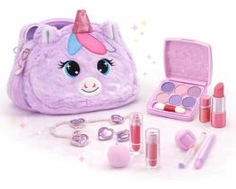 Kit Maquiagem Com Acessórios Infantil Bolsa Unicórnio Presente Kit Maquiagem Com Acessórios Infantil Bolsa Unicórnio Presente