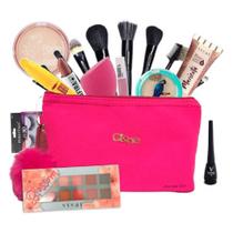 Kit Maquiagem Completo Necessaire Paleta Ruby Rose SP Kit Maquiagem Completo Necessaire Paleta Ruby Rose SP