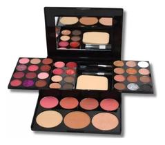 Kit Maquiagem Completo Profissional Sarahs Beauty