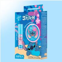 Kit Maquiagem e Brilho Labial Angel Infantil - Impala Disney Stitch