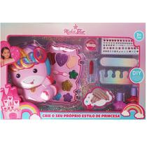 Kit Maquiagem e UNHA Unicornio Make STAR