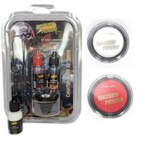Kit maquiagem halloween completa + latex + pancakes - Rostinho Pintado