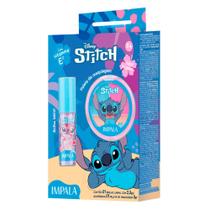 Kit Maquiagem Impala Stitch Disney Brilho Labial e Paleta De Maquiagem Kit Maquiagem Impala Stitch Disney Brilho Labial e Paleta De Maquiagem