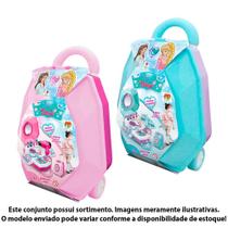 Kit Maquiagem Infantil - 2 em 1 - Dia da Beleza - Sortido - DM Toys