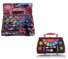 Kit Maquiagem Infantil Antialérgica Ladybug Miraculous - Polibrinq